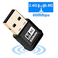 Elekele® Mini USB Wlan Adapter (ealtek RTL8811AU Wirelass LAN 802.11ac USB 2.0 Network Adapter)